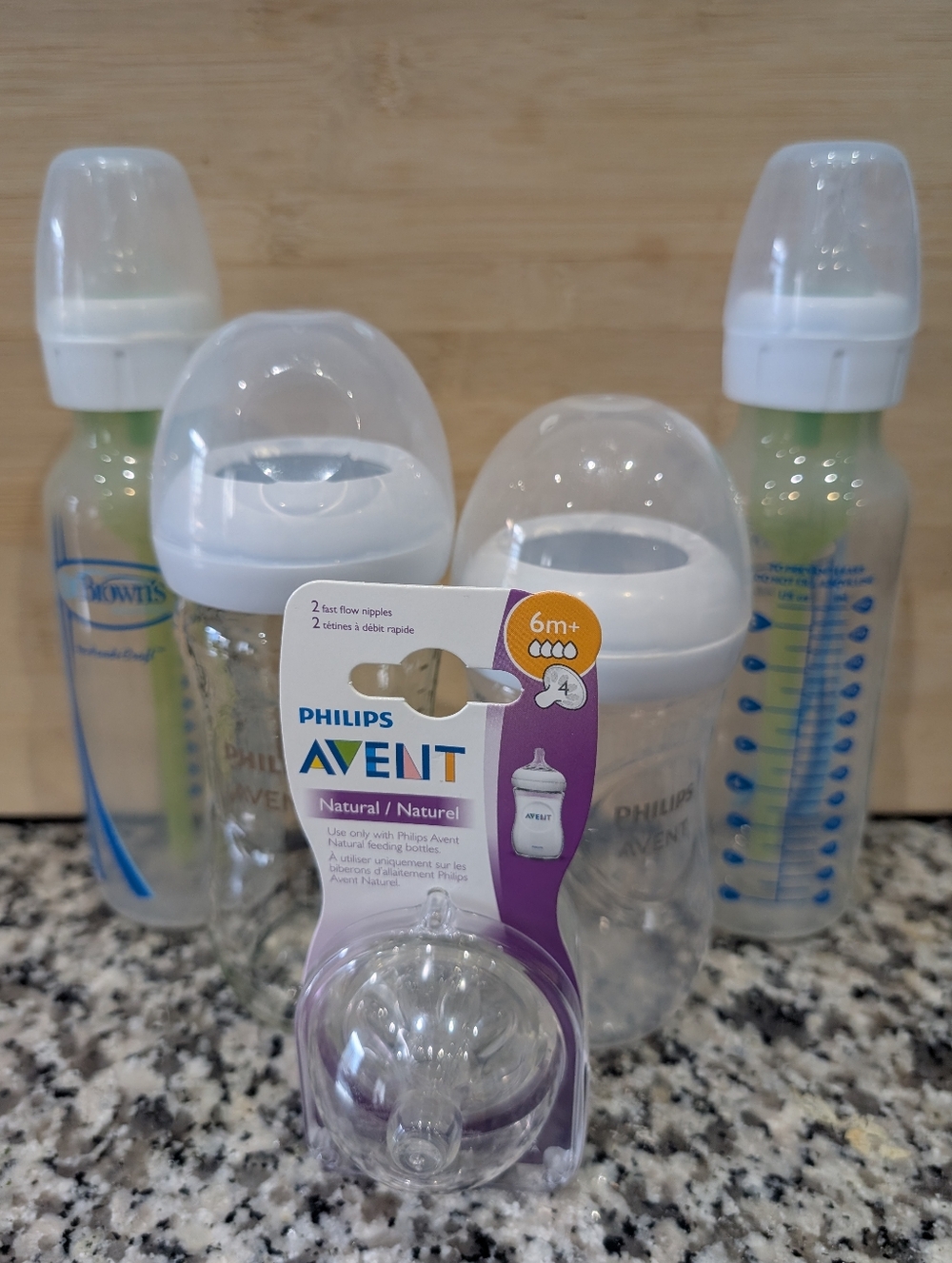 ✨2/$20✨Bottle Bundle with New Nipples